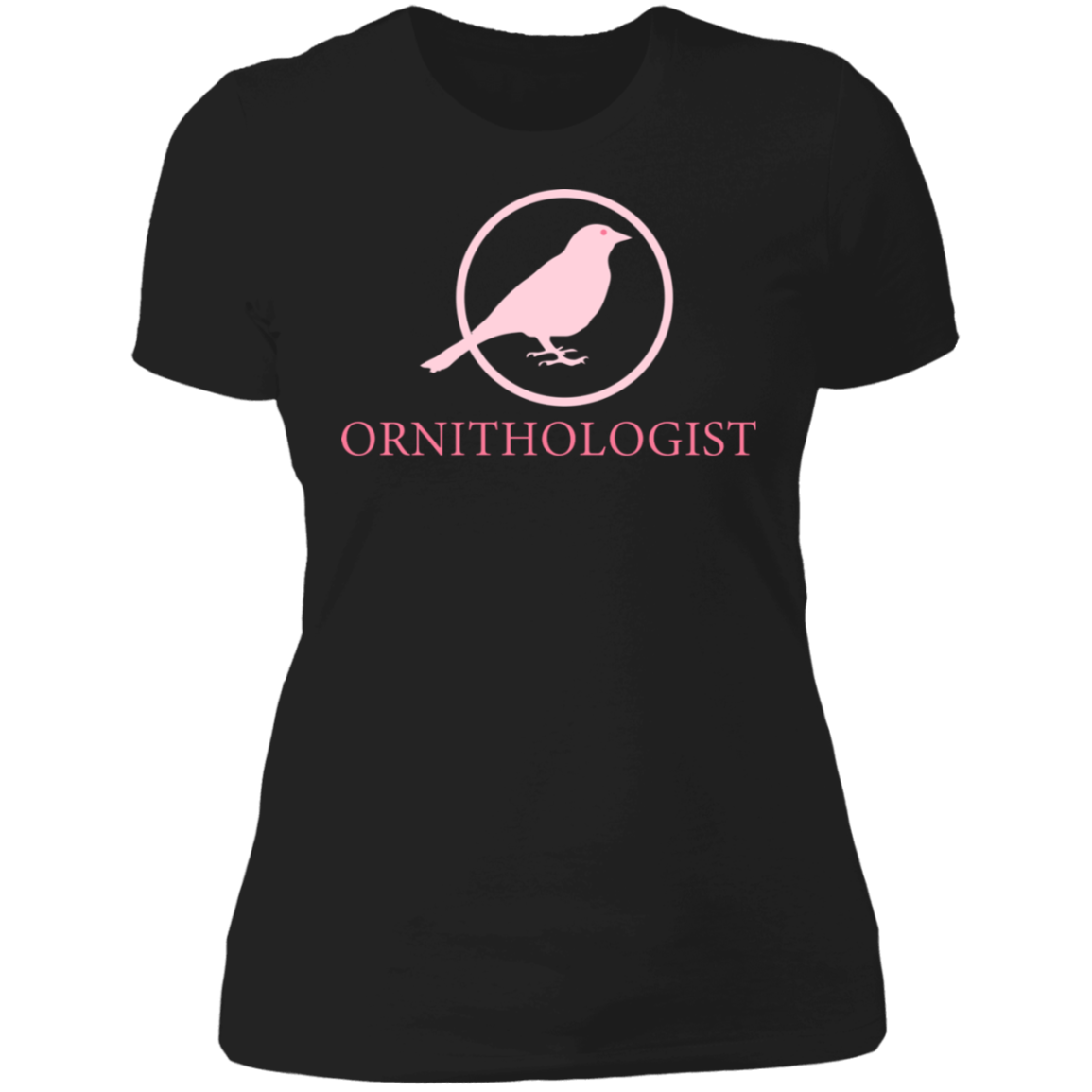 OPG Custom Design # 24. Ornithologist. A person who studies or is an expert on birds. Ladies' Boyfriend T-Shirt