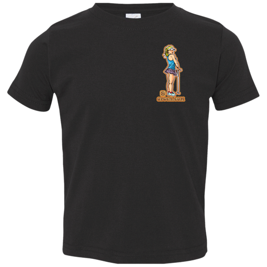 OPG Custom Design #28. Drive it. Chip it. One Putt golf it. Toddler Jersey T-Shirt