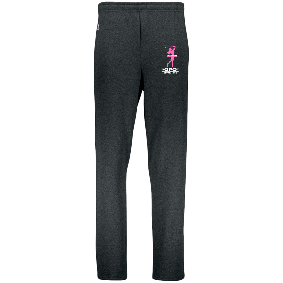 OPG Custom Design #16. Get My Nine. Female Version. Dri-Power Open Bottom Pocket Sweatpants