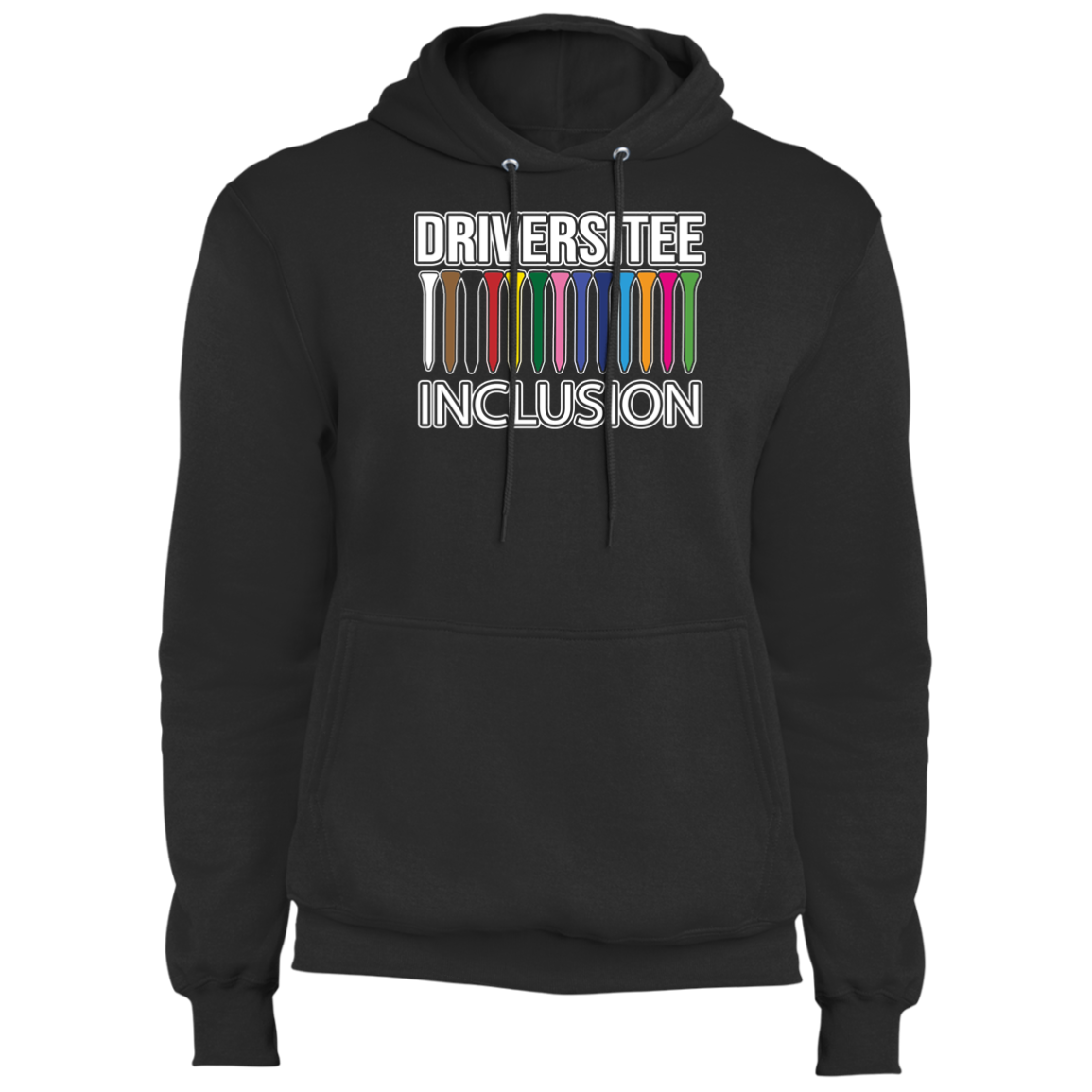 ZZZ#06 OPG Custom Design. DRIVER-SITEE & INCLUSION. Fleece Pullover Hoodie